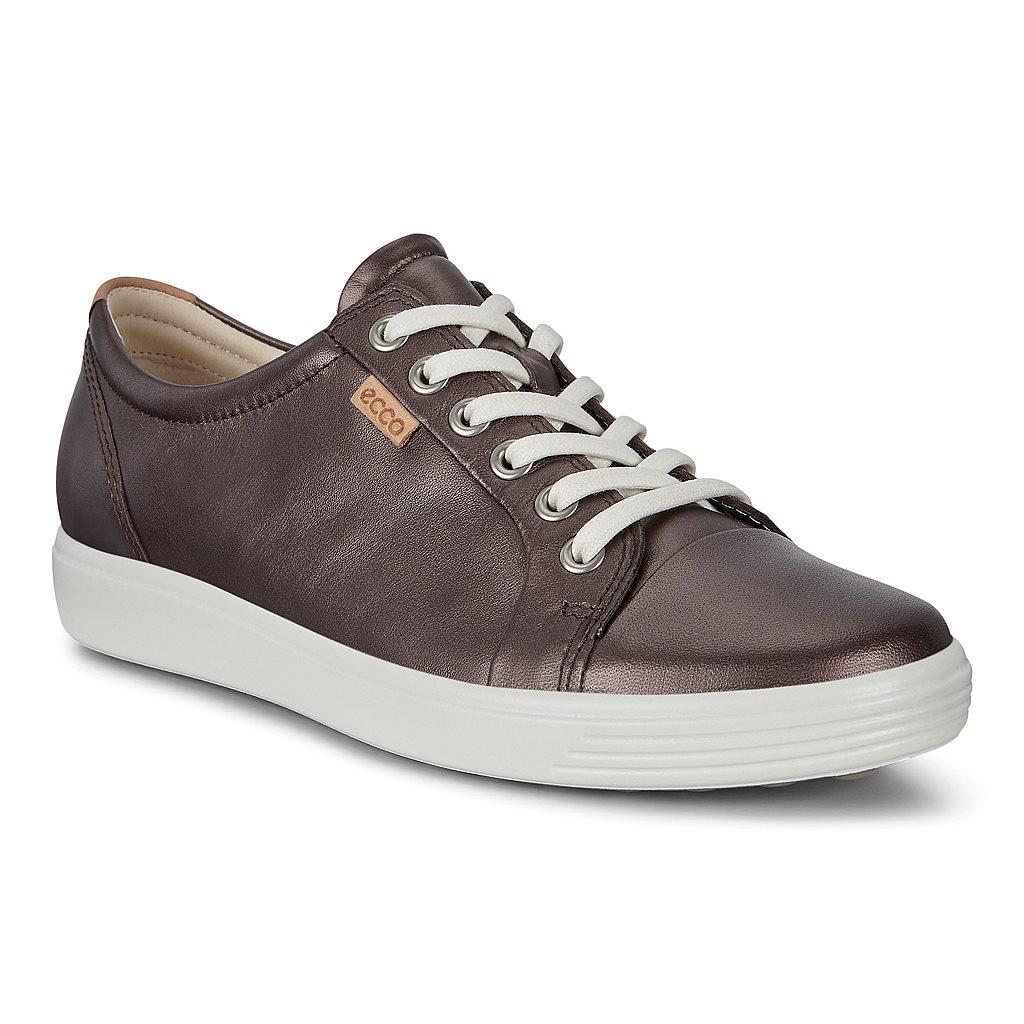 Baskets Ecco Soft 7 Femme Metal 1324-RTXSM